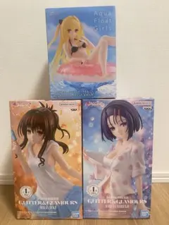 ToLOVEる 結城美柑 西連寺春菜 金色の闇フィギュア 3点セット