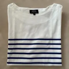 ボーダーカットソー