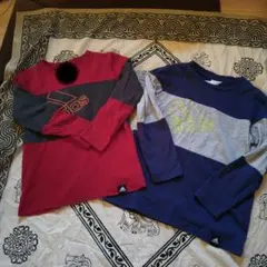 adidas ロンT　長袖シャツ 130と140cm