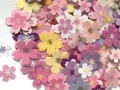 ペーパーフラワー　キラキラ　透明感　たっぷり　桜✿ 　181