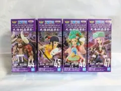 ワンピース ワールドコレクタブルフィギュア 大海賊百景8 4個セット