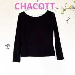 chacott チャコット 七分袖 トップス ブラック Mサイズ CHACOTT チャコット ダンス カットソー 七分袖ブラック サイズM - メルカリ