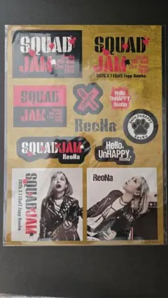 ReoNa ステッカー 21枚 2025年最新】reona ステッカーの人気アイテム - メルカリ