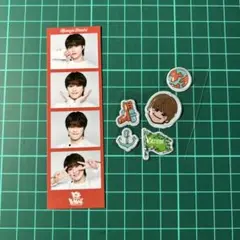 なにわ男子 BON BON VOYAGE ぷっくりシール フォトカード 大橋和也