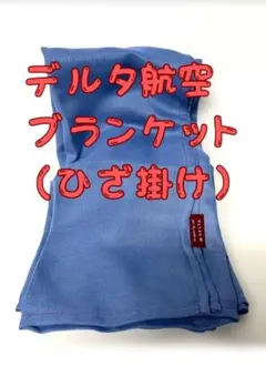 【新品】デルタ航空 春・夏・秋用 ひざ掛け 薄手 約152cm×102cmのサムネイル
