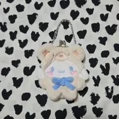 サンリオ シナモロール シナモン ラテクマベビー がま口 ぬいぐるみ