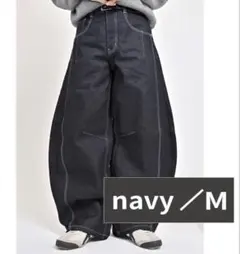 Peoplesenseビッジデニムパンツ ワイドパンツ baggy 円堂守着用 - メルカリ