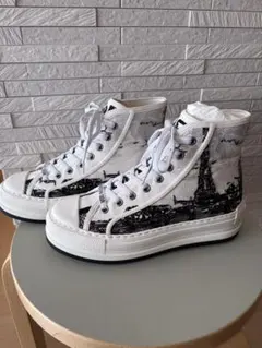 Christian Dior エッフェル塔 ハイカットスニーカー　36のサムネイル