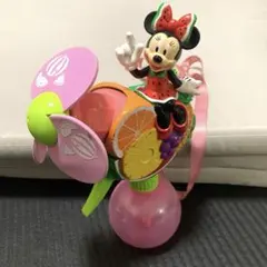 ディズニーランド　ミニーマウス ハンディファン フルーツデザイン