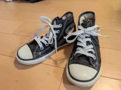 コンバース キッズ ハイカットスニーカー 18センチ黒
