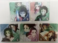鬼滅の刃　立志編　コースター　コンプリート　5枚