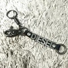 DIESEL ディーゼル　キーリング　キーホルダー　スカル　レザーのサムネイル