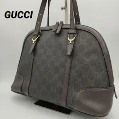 ゴールド金具✨GUCCI GGスプリーム PVC ハンドバッグ