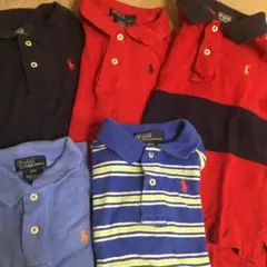 ラルフローレン ポロシャツ2T【水色】