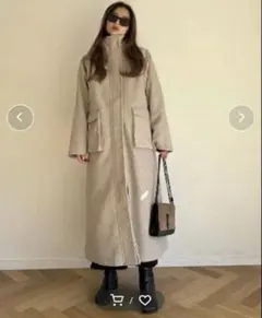 トランク　Big Pocket Standcollar Coat ロングコートのサムネイル