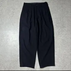96ss Y's for men ワイドテーパードパンツウールのサムネイル