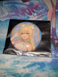 ホロライブ フワワ・アビスガード 7th Anniversaryフェア 缶バッジ