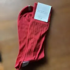 マッキントッシュフィロソフィー 消臭ナイロンソックス 25-26cm赤