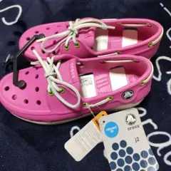 crocsクロックス　　ピンク J2