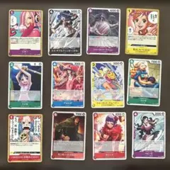ワンピースカードゲーム キャラクターカード 12枚 まとめ売り 匿名配送