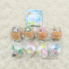 お茶犬 お風呂DEぷかぷかスイスイ 全8種 コンプリート ガチャ