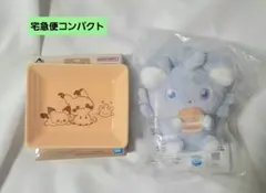 ポケピース 一番くじ ぬいぐるみマスコット ニャスパーとミミッキュプレート