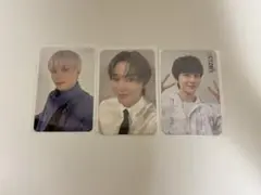 NCT ジョンウ　トレカ　3枚セット
