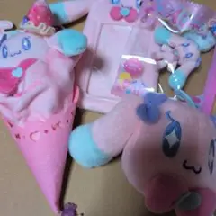 ひみつのアイプリ プリうさむぎちゃん ぬいぐるみ セット カードホルダー