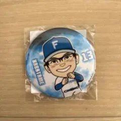 日本ハムファイターズ　生田目翼　バッジ　ガチャ