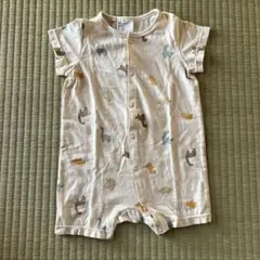 H&M 動物柄ロンパース 80cm