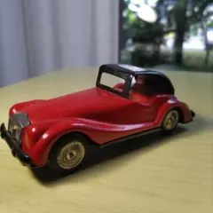ブリキ　ミニカー　４０年前 モーガンの様な　新品　未使用 昭和レトロのサムネイル
