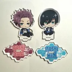 ブルーロック アクリルスタンド 糸師凛&糸師冴