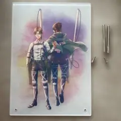 一番くじ 進撃の巨人 E賞 リヴァイ&ハンジ アクリルスタンド