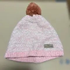 mont-bell ワッチキャップ　baby ピンク