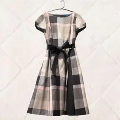 BLUE LABEL CRESTBRIDGE チェック柄 ワンピース 36