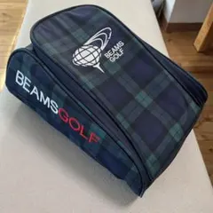 ⭐︎値下げ⭐︎BEAMS GOLF ビームスゴルフ ブラックウォッチ シューズケースのサムネイル