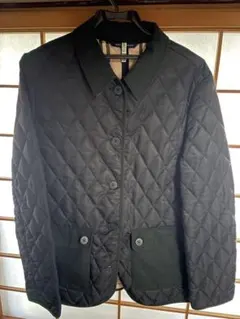 BURBERRY バーバリー ブラック キルティングジャケット イギリス製 美品