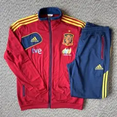 【選手着用フルスポンサー付】スペイン代表 ２０１２／トレーニングスーツ