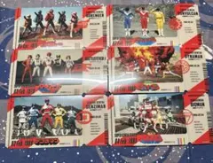チケットライクコレクション スーパー戦隊シリーズ 12장 세트