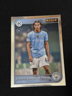 Jahmai Simpson-Pusey RCカード マンチェスター・シティ