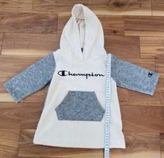 チャンピオン ベビースウェットワンピース ベージュ 80