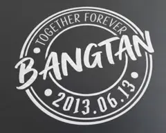 BTS カッティングステッカー ◯ver.（白）