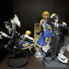 HUNTER×HUNTER フィギュア　一番くじ　クラピカ　クロロ　ルシルフル