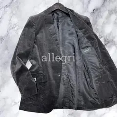 極美品 allegri アレグリ テーラードジャケット 千鳥格子 グレー Mのサムネイル