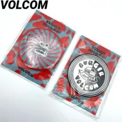 VOLCOM ボルコム　2個セット缶バッジ　ハンバーガー　アクセント　チャーム
