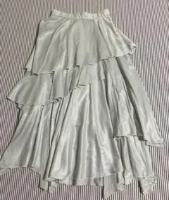 フレイアイディー　アシメフリルスカート　ミント　サイズ0