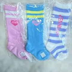 新品　ジェニィ　ハイソックス　11-13cm 3足