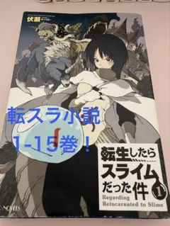 転生したらスライムだった件小説 1-15巻セットのサムネイル