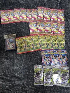 ポケモンカードゲーム 未開封バラパック 29パックまとめ売り デッキシールド付