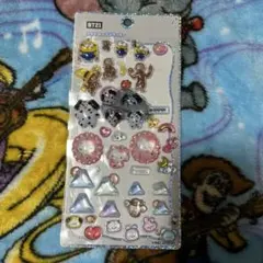 BT21プチドロップステッカー おさるのジョージミニオンズプチドロップおすそ分け